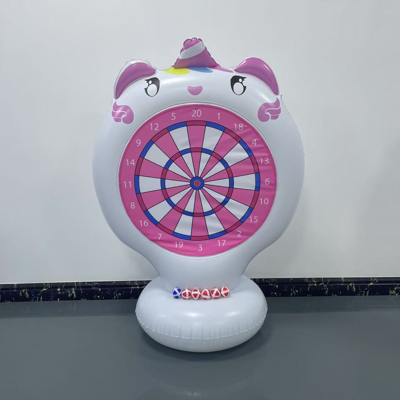 Inflatable Unicorn Throwing Ga - Kids Outdoor Pool review and price